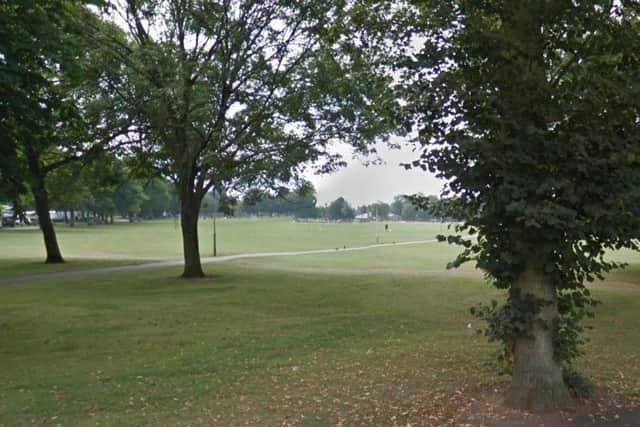 The Racecourse park, in Northampton.
