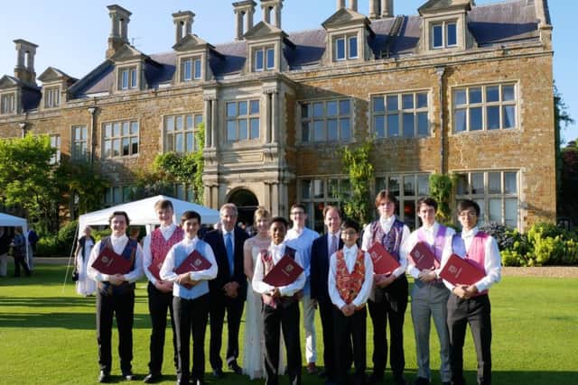 The musicians who performed at the fourth fundraising recital in support of the Holdenby Church Organ Fund