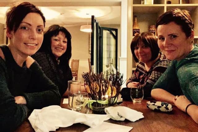 From left to right: Justine Cheadle, Clair Lineham, Jenni Legg, Leonie Heard