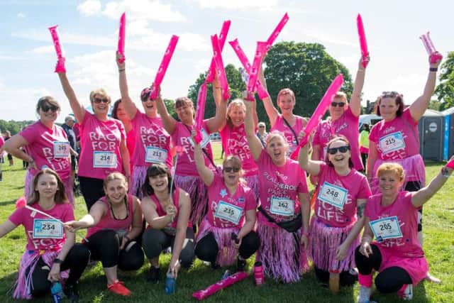 The Race For Life event was held at Abington Park.