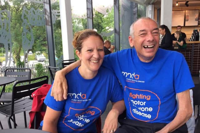 Dave Solomon and his wife Paula are star fundraisers for the Motor Neurone Disease Association.