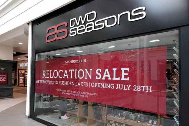 Two Seasons is set to relocate to the Rushden Lakes development.