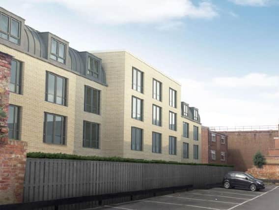 An artist's impression of the scheme was submitted to the borough council in 2016 - however the plans are now for a four-storey apartment.