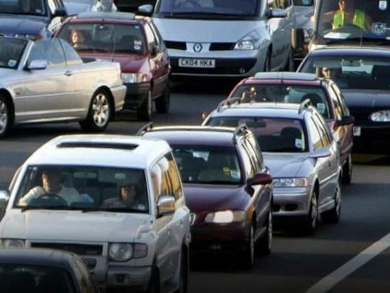 Emergency repairs are causing major delays on the A43.