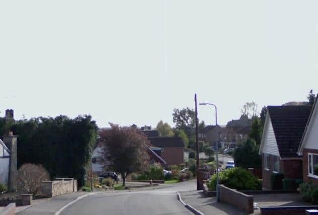 The 83-year-old man crashed in Valley Road, Brackley, on Monday.