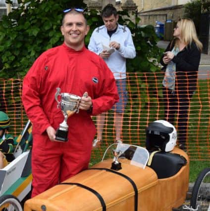 Chris Brown's 'The Flying Welshman' wins Best Effort Kart Build