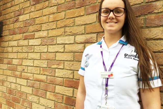 Debra Main studies child nursing at the University of Northampton.