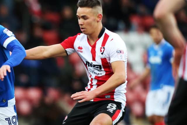 The Cobblers have signed Cheltenham striker Billy Waters for an undisclosed fee