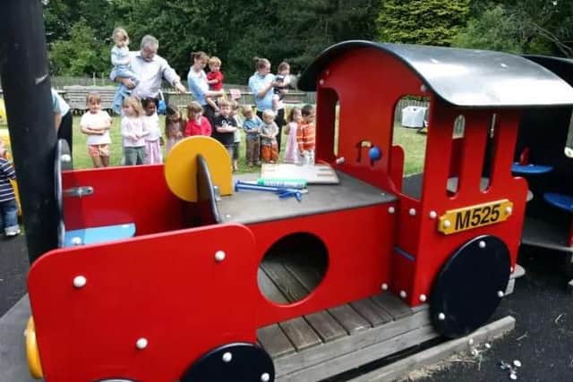 The play train in its former guise