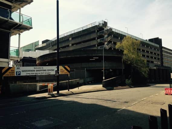 The Grosvenor Centre car park is due to get a facelift over summer.