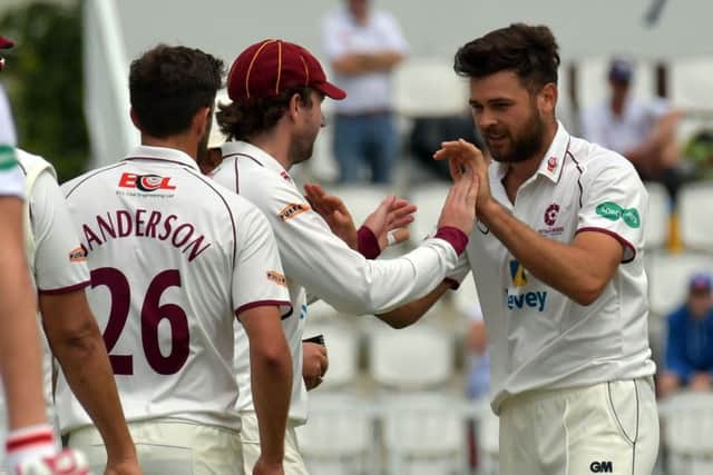 Nathan Buck was in the wickets again