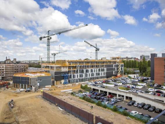 The University of Northampton's new Waterside Campus has cost 330m.