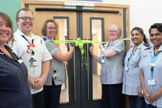 Staff thanked Northamptonshire's 'thousands' of fundraisers at the suite's grand opening yesterday (June 12).