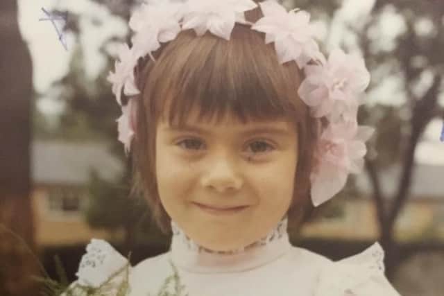 Shay as a child, then called Sally.