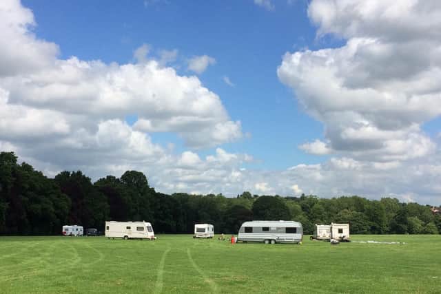 The Travellers have been issued with a Section 61 notice.