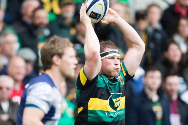 Saints star Dylan Hartley has been captaining England in Argentina (picture: Kirsty Edmonds)