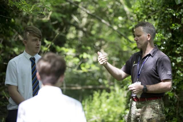 Former service personnel are inspiring pupils in the Commando Joe programme