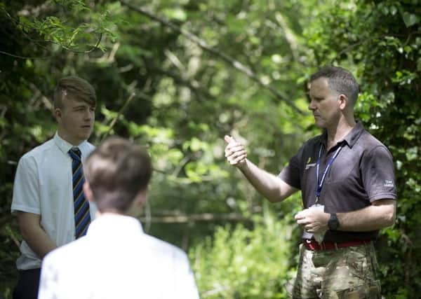Former service personnel are inspiring pupils in the Commando Joe programme