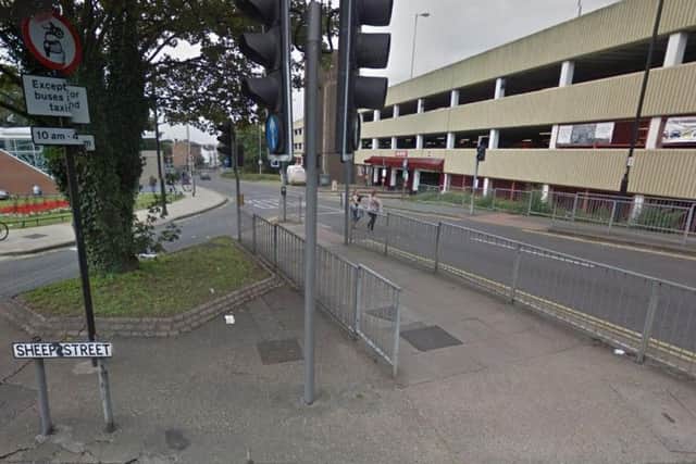 One man was stabbed at around 7pm last night.