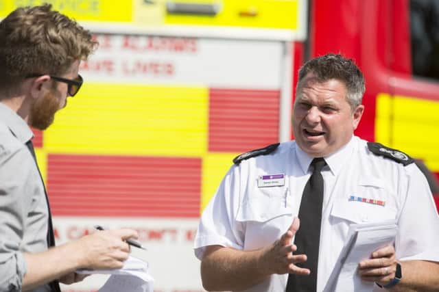 Chief fire officer Darren Dovey believes the plan will help attract more funding for the fire service.