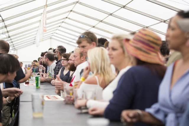 Organisers say, that the festival is a celebration of real cider and artisan sausages.