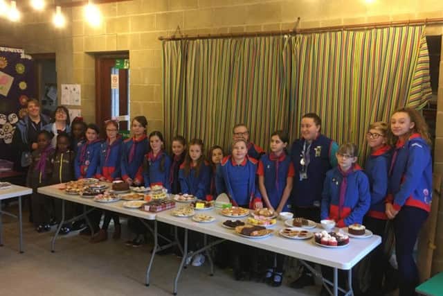 The Daffodil Patrol hosted a sale after their local church service.