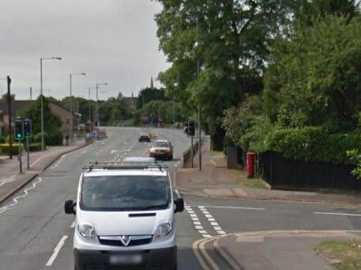 The incident was reported on Kettering Road.