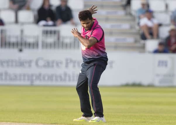 Seekkuge Prasanna could miss the start of the Steelbacks' T20 campaign (picture: Kirsty Edmonds)