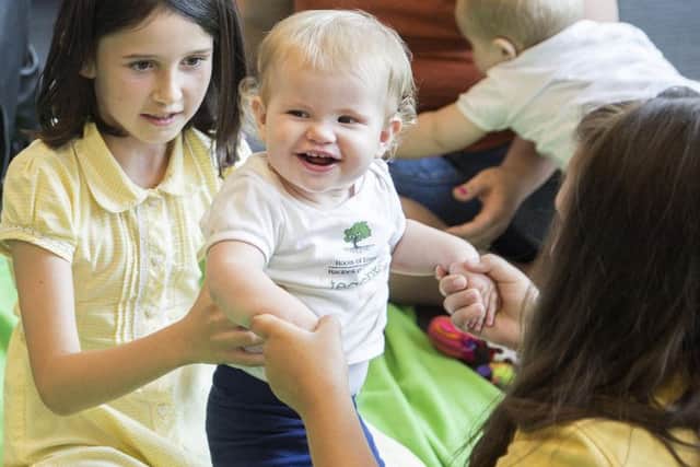 Roots Of Empathy was started in Canada over 20 years ago.