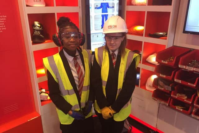 Girls have been encouraged by engineering firms to think about entering the trade at a fun day hosted by The University of Northampton.