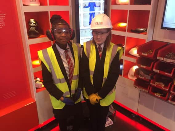 Girls have been encouraged by engineering firms to think about entering the trade at a fun day hosted by The University of Northampton.
