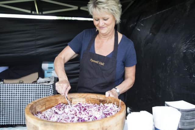 Food was up for grabs all weekend as drinkers enjoyed tasting local tipples.