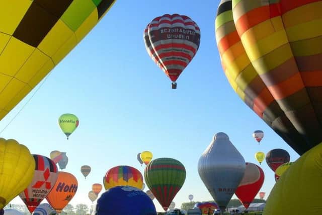 Northampton Town Festival will play host to hot air balloons this year.
