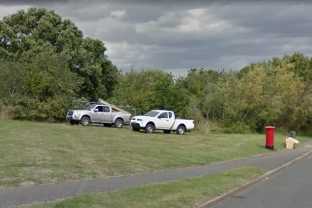 Developers want to build a roundabout on the last green space in Lancaster Way.