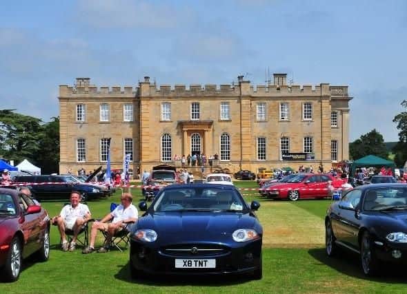 Kimbolton Castle hosts a Fayre and a Classic Car Show.