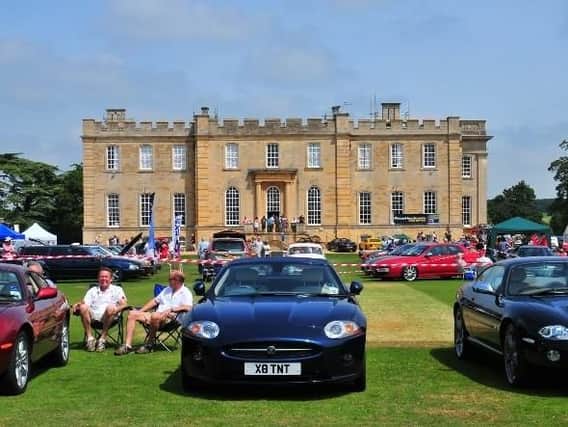Kimbolton Castle hosts a Fayre and a Classic Car Show.