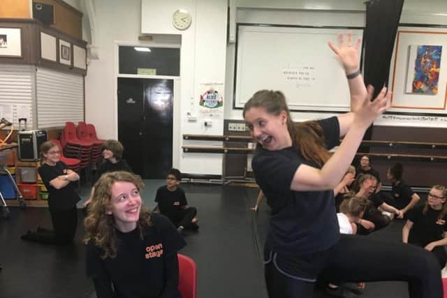 Rehearsals for Alice At Wonderland