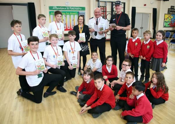 A book written by six Lodge Park Academy pupils, which was chosen as the winner of the Northamptnshire County Schools Challenge, has been launched at a primary school in Kettering