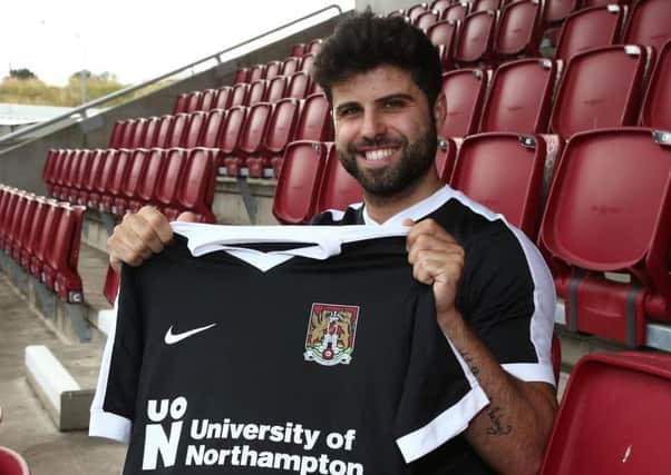 HAPPY TO BE HERE - Yaser Kasim has joined the Cobblers (Picture: Pete Norton)
