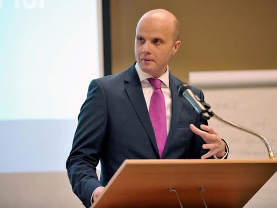 Adam Simmonds, former Police and Crime Commissioner in Northamptonshire