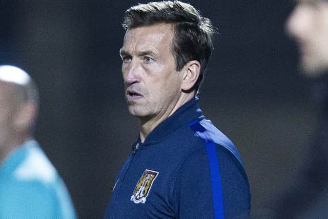 Cobblers boss Justin Edinburgh