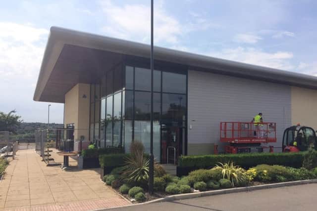 The restaurant in Sixfields has been closed for refurbishment.