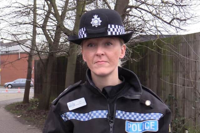 Chief inspector Alexander-Lloyd says knife crime is a worrying trend