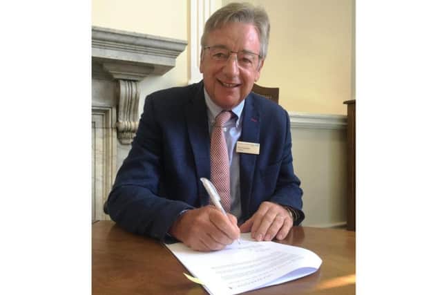 Northampton General Hospital chairman Paul Farendon.