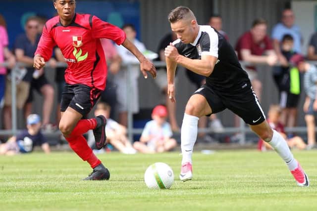 Billy Waters impressed in his first outing for the Cobblers