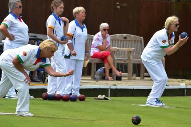 Action from Northants Ladies' Johns Trophy win over Suffolk