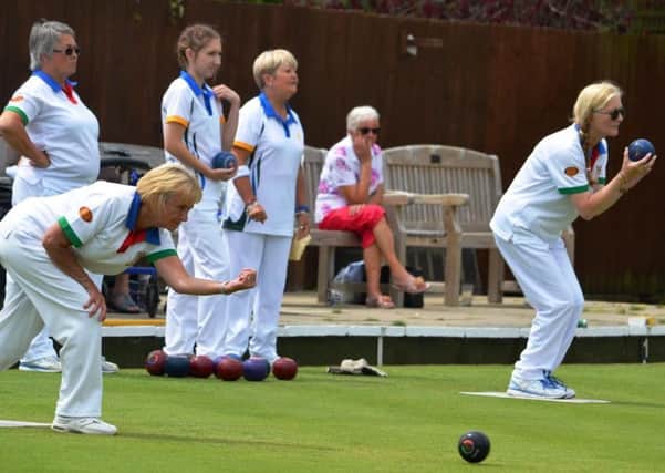Action from Northants Ladies' Johns Trophy win over Suffolk