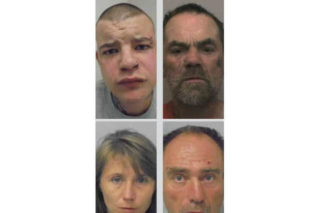 David Miller's killers were jailed at Northampton Crown Court today.