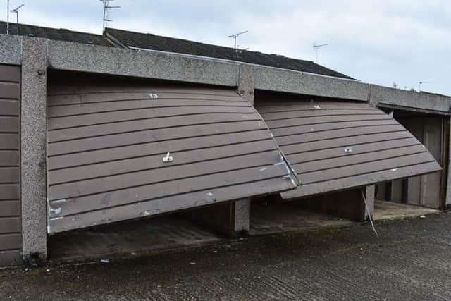 Half of the borough council's garages are not in use, for a variety of reasons, a report has stated.
