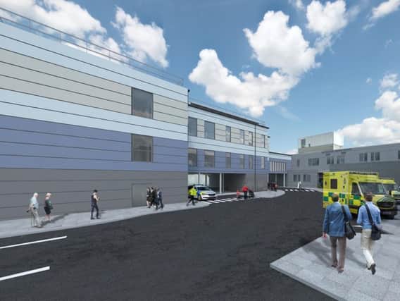 Construction of the new 60-bed assessment unit will begin on July 17.